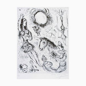 Les Danseurs à la Lune - Original Etching by Marc Chagall - 1967 1967-ZCI-756385