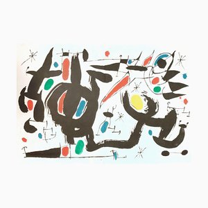 Les Essències de la Terra - Original Lithograph by Joan Mirò - 1968 1968-ZCI-761964