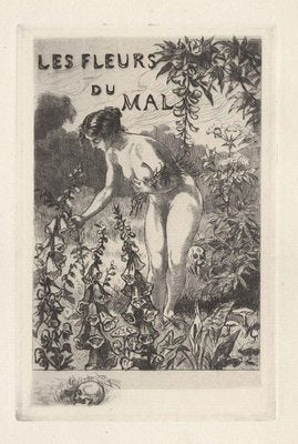 Les Fleurs du Mal - Complete Series of 12 etchings by M. Van Maele - 1917 1917-ZCI-761630