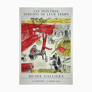 Les Peintres Témoins de Leur Temps, Poster After Lithograph by Marc Chagall, 1963-ZCI-942587