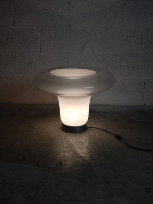 Lesbo Table Lamp in Blown Glass attributed to Angelo Mangiarotti for Artemide, 1970s-RNN-1457580