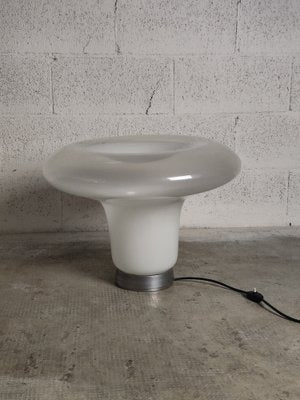 Lesbo Table Lamp in Blown Glass attributed to Angelo Mangiarotti for Artemide, 1970s-RNN-1457580