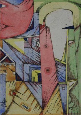 Leszek Rózga, City, 2000, Print on Paper-XHG-1073722