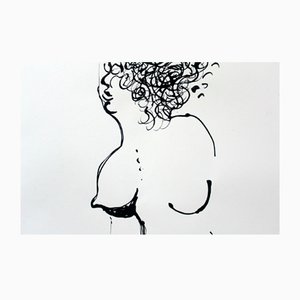 Leszek Rózga, Nude, 1988, Ink on Paper-XHG-1073729