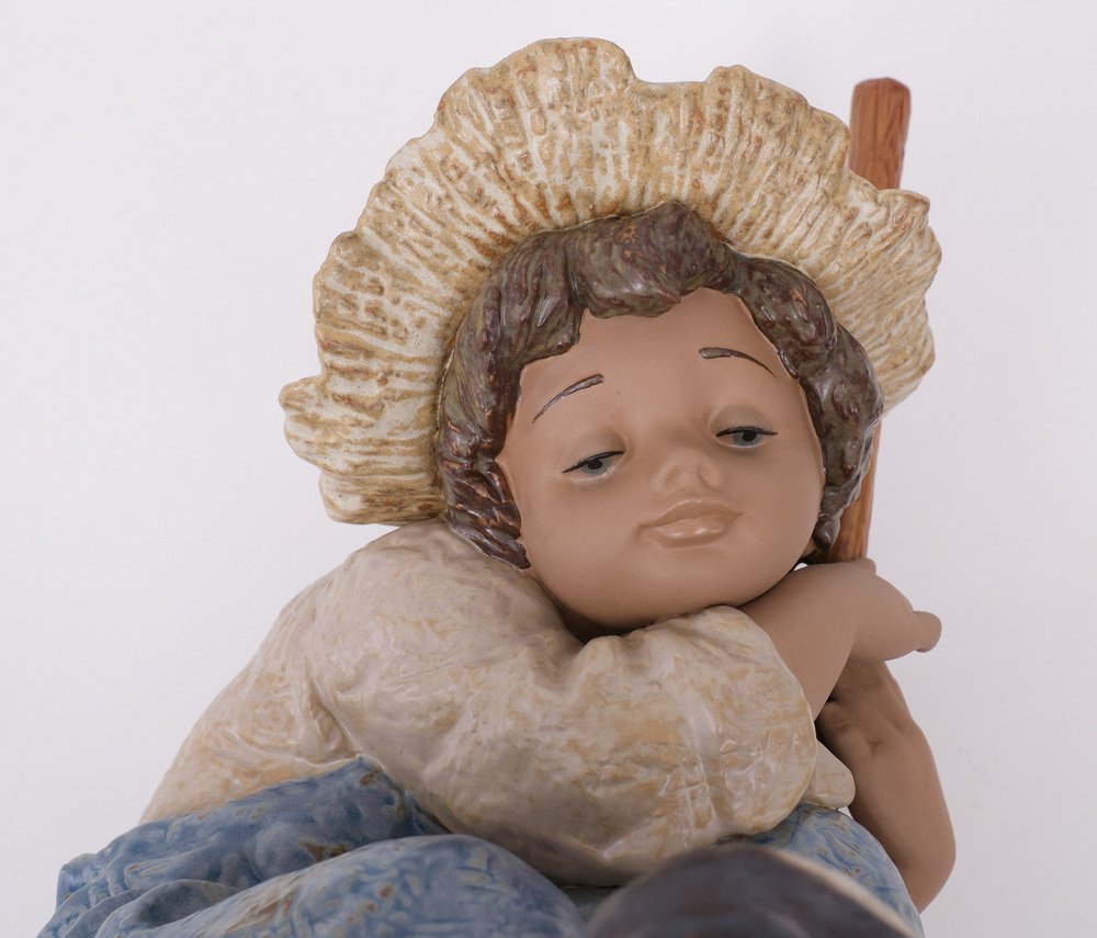 Let's Rest Figurine by Francisco Polope for Lladró, Spain, 1991