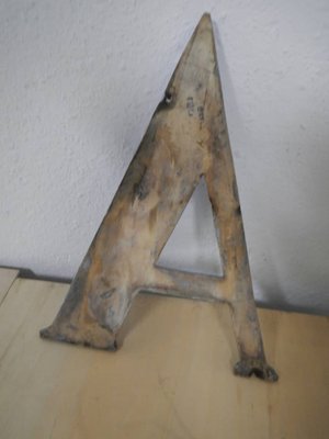 Letter A in Terracotta, 1940-WWQ-1353289