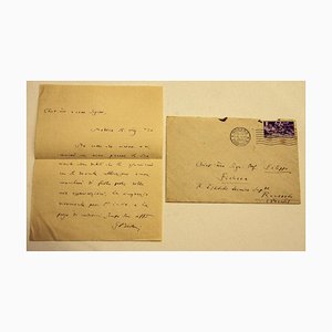 Letter by Enrico Bertini to Philip Fichera - 1930s-ZCI-872112