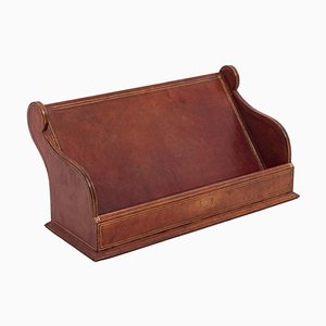 Letter Holder in Leather, 20th Century-CEJ-801154