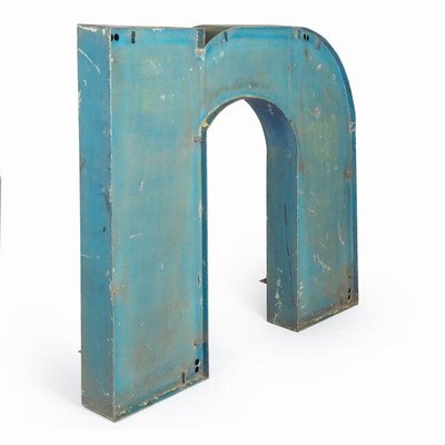 Letter N Sign in Metal-ENV-1346255