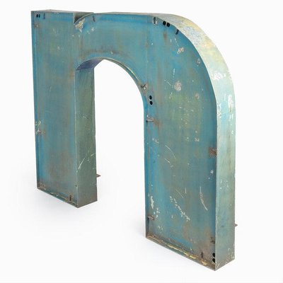 Letter N Sign in Metal-ENV-1346255