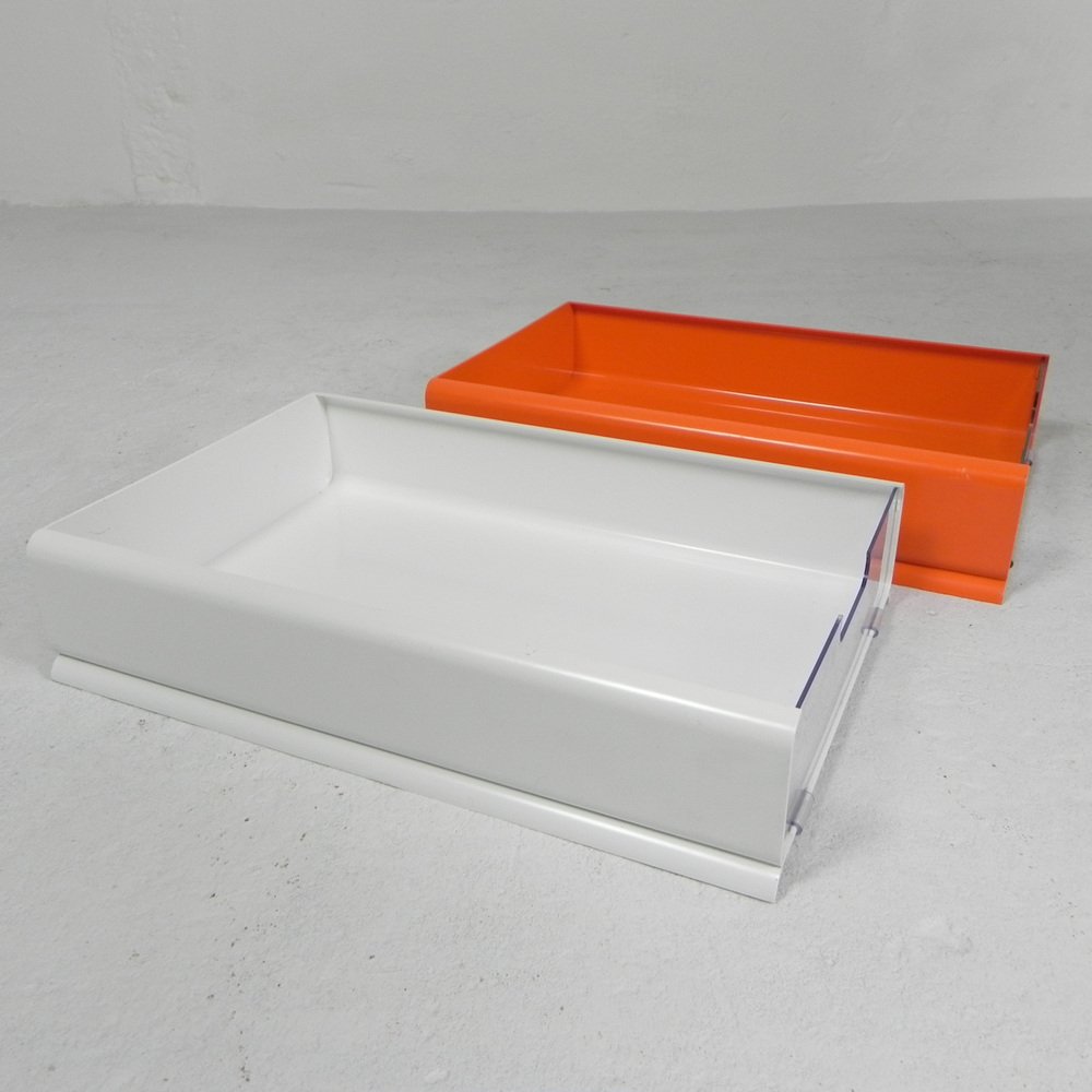 Letter Trays by Giugiaro for Lavatelli, 1970s, Set of 12