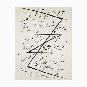 Letter Z - Original Lithograph by Raphael Alberti - 1972 1972-ZCI-758320