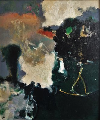 Levan Urushadze, Abstraction N3, 2022, Oil on Canvas-CHG-2025592