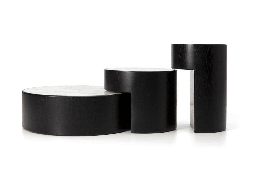 Levels Nesting Tables by Dan Yeffet & Lucie Koldova, Set of 3