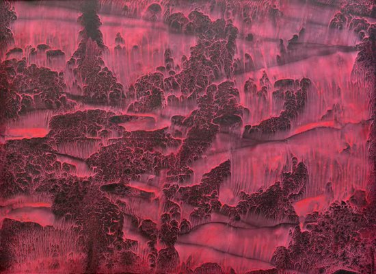 Li Chi-Guang, The Red Mountain Series No.9, 2018, Ink on Paper-CHG-1064233