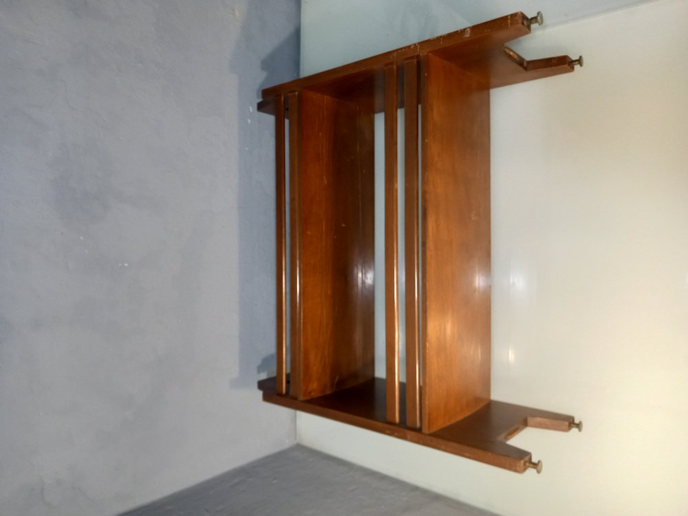 Lib1 Shelf in Walnut by Ignazio Gardella for Azucena, 1948