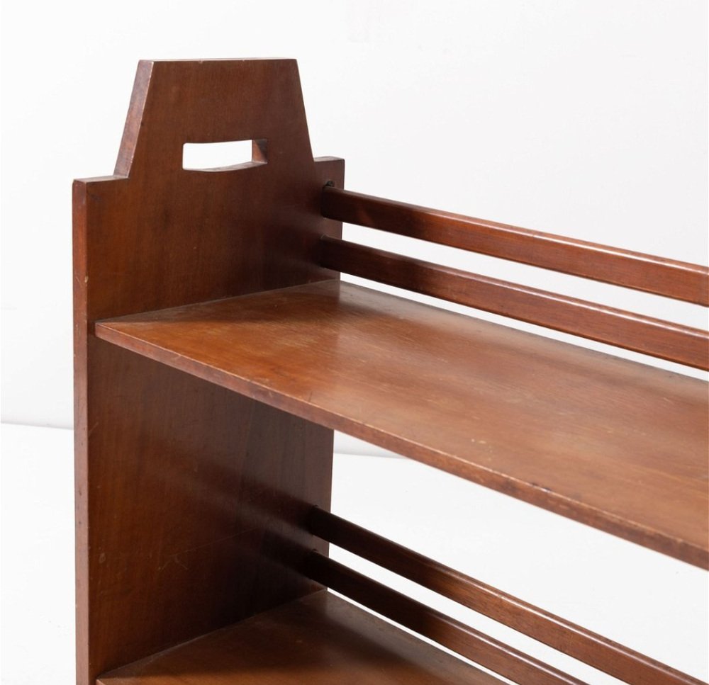 Lib1 Shelf in Walnut by Ignazio Gardella for Azucena, 1948