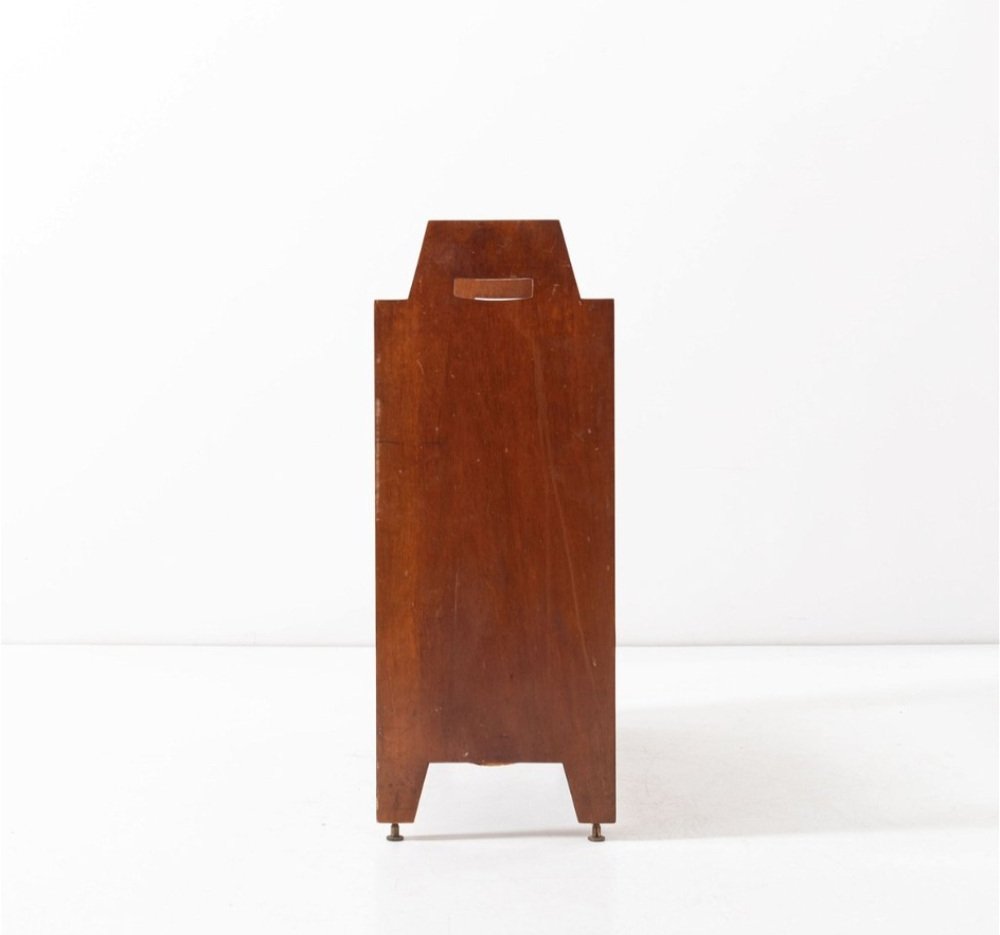 Lib1 Shelf in Walnut by Ignazio Gardella for Azucena, 1948