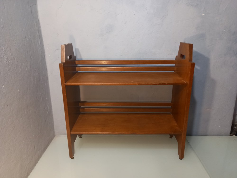 Lib1 Shelf in Walnut by Ignazio Gardella for Azucena, 1948