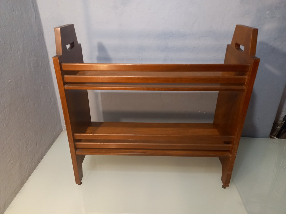 Lib1 Shelf in Walnut by Ignazio Gardella for Azucena, 1948