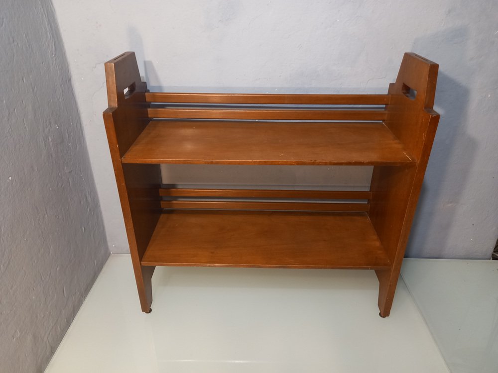 Lib1 Shelf in Walnut by Ignazio Gardella for Azucena, 1948