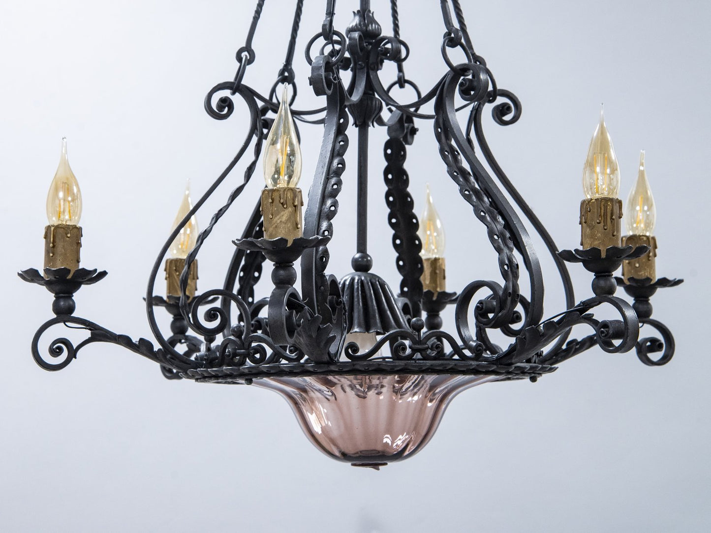 Liberty Chandelier by Alessandro Mazzucotelli, 1890s