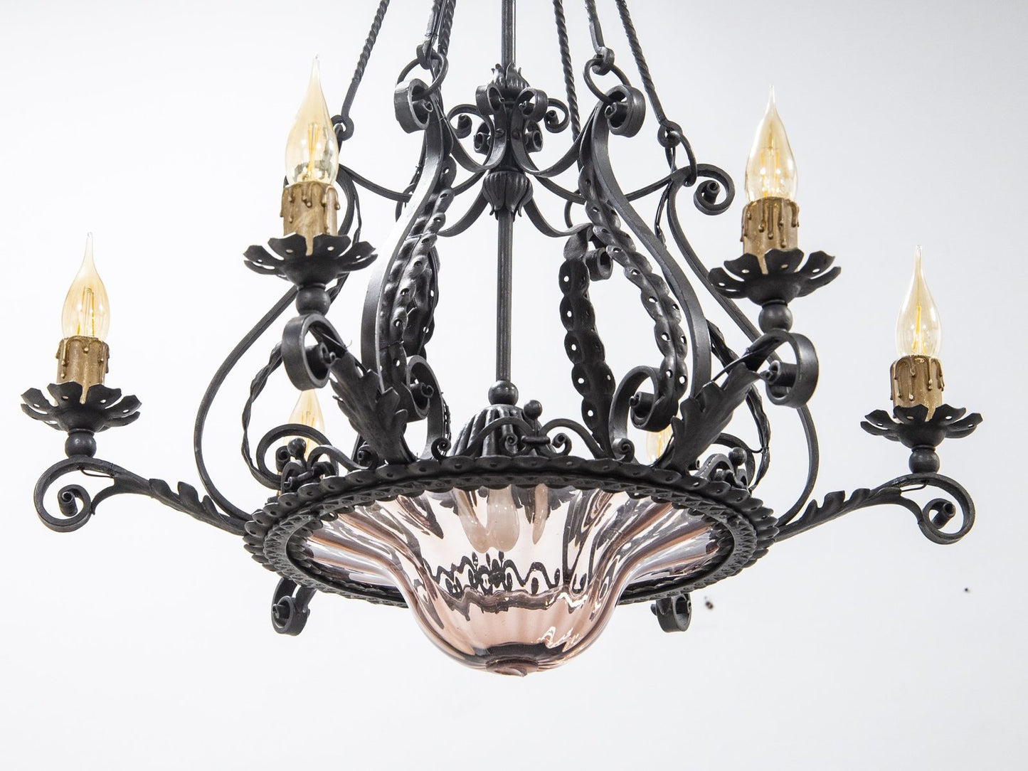 Liberty Chandelier by Alessandro Mazzucotelli, 1890s