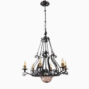 Liberty Chandelier by Alessandro Mazzucotelli, 1890s-XSC-1377055