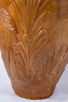 Liberty Monumental Terracotta Vases, 1920, Set of 2-MBH-1032371