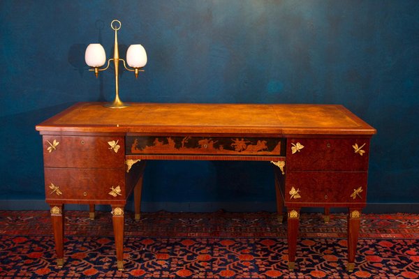 Liberty Outstanding Writing Desk Attributed to V. Ducrot, 1930-MBH-1032343