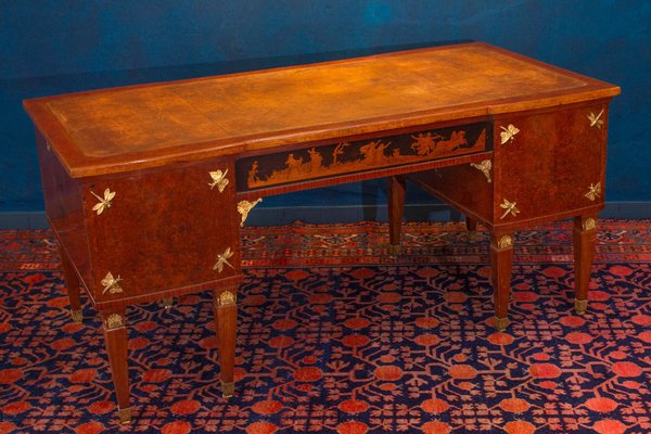 Liberty Outstanding Writing Desk Attributed to V. Ducrot, 1930-MBH-1032343