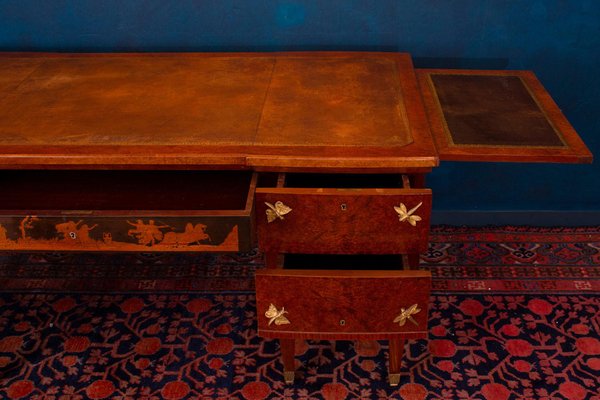 Liberty Outstanding Writing Desk Attributed to V. Ducrot, 1930-MBH-1032343