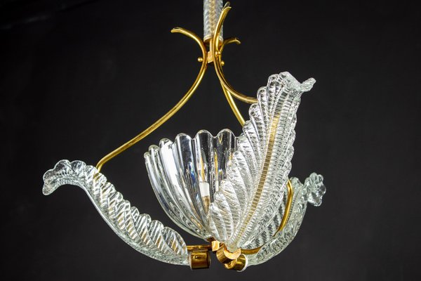 Liberty Pendants or Lanterns by Ercole Barovier, 1940s, Set of 2-MBH-1031686