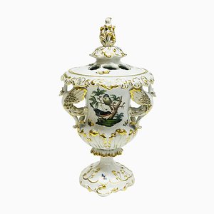 Lidded Vase with Swan Handles from Herend Rothschild-UCH-1224640