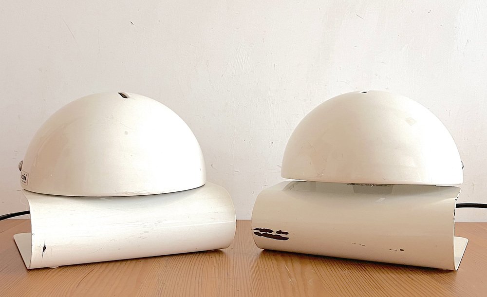 Lie Table Lamps by Giuseppe Cormio for Iguzzini, 1970s, Set of 2