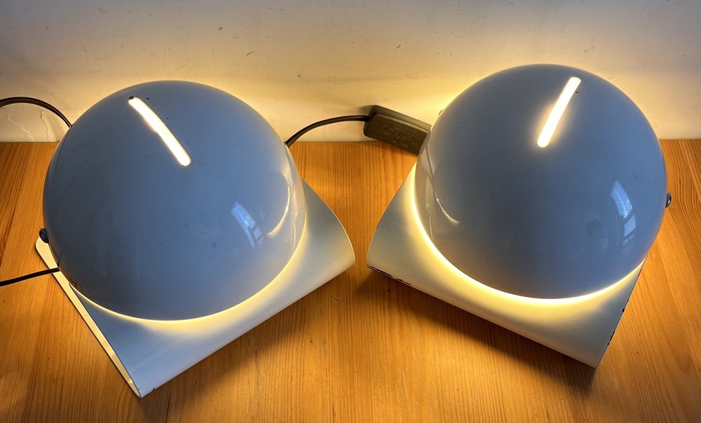 Lie Table Lamps by Giuseppe Cormio for Iguzzini, 1970s, Set of 2