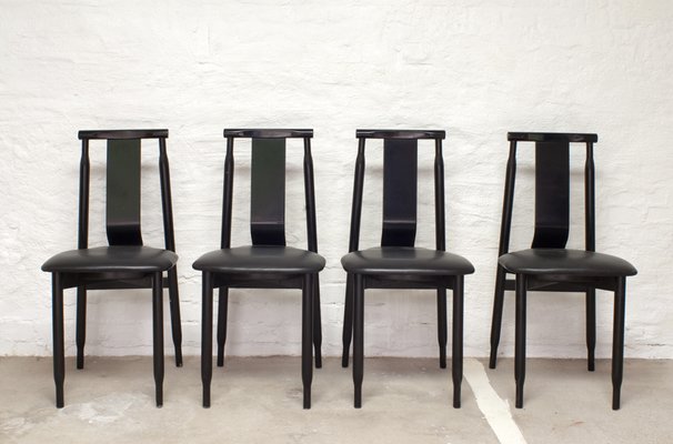 Lierna Chairs by Achille and Pier Giacomo Castiglioni for Gavina, Set of 4-LPM-973872