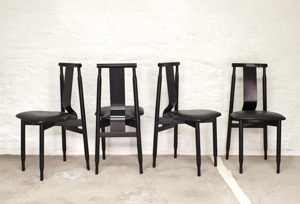 Lierna Chairs by Achille and Pier Giacomo Castiglioni for Gavina, Set of 4-LPM-973872