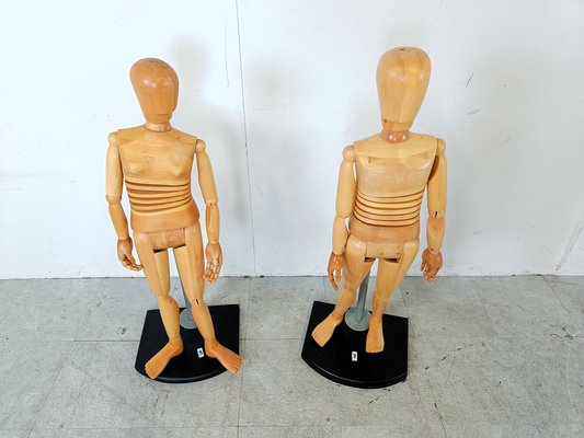 Life Size Artistic Child Sized Lay Figures, 1980s, Set of 4-IRH-1816854