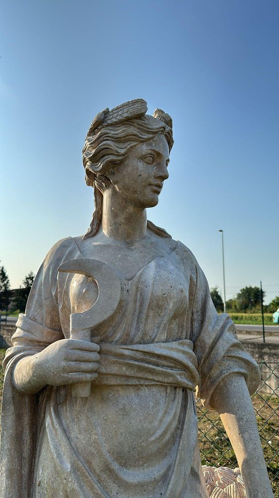 Life-Size Marble Sculpture, Italy, 1950s