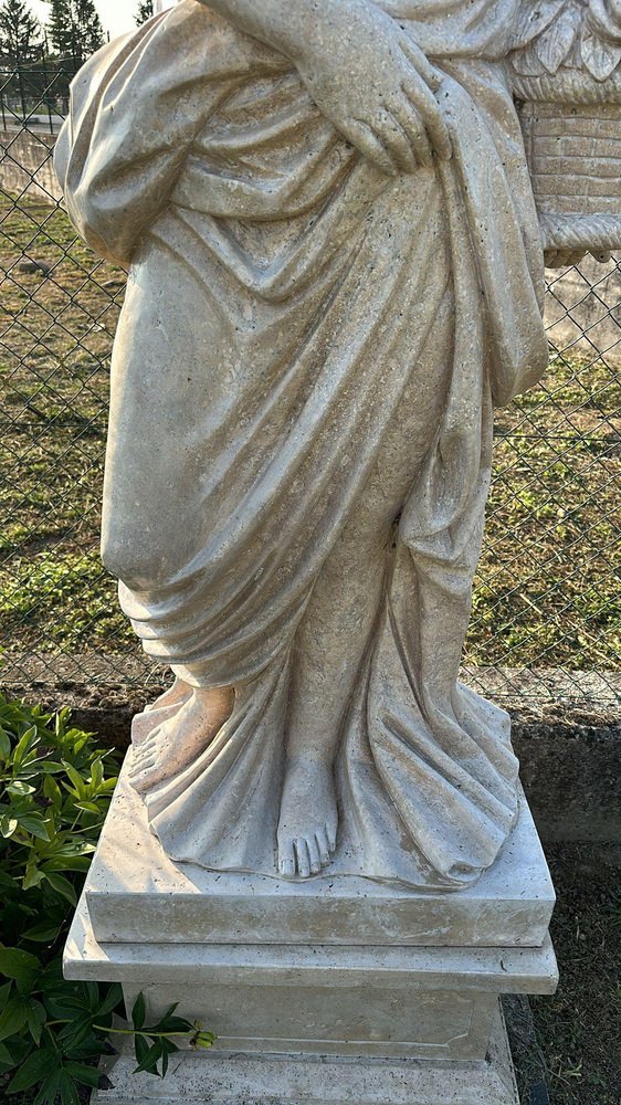 Life-Size Marble Sculpture, Italy, 1950s