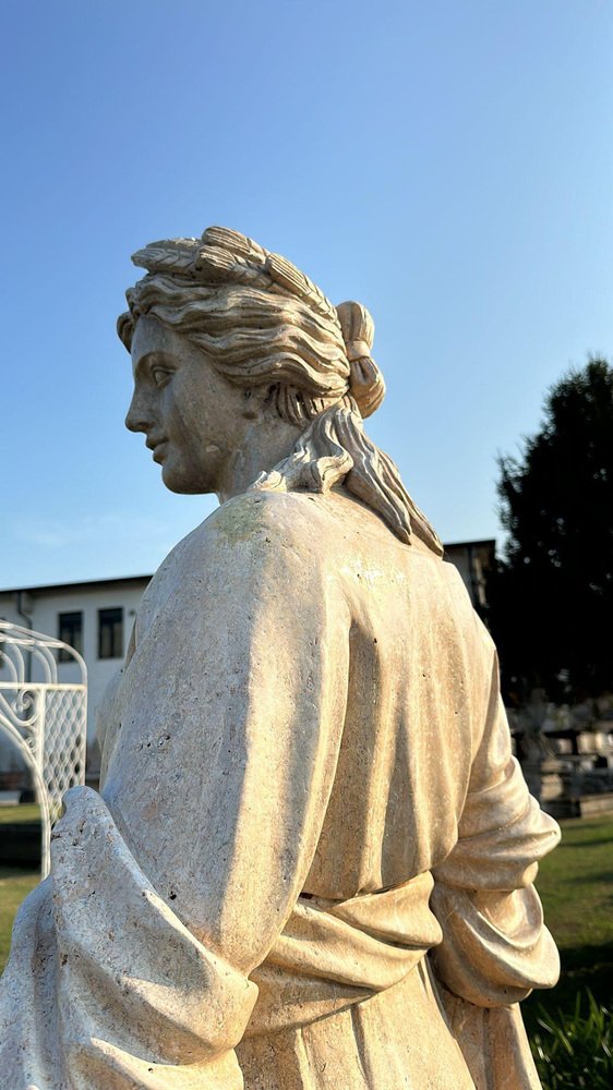 Life-Size Marble Sculpture, Italy, 1950s