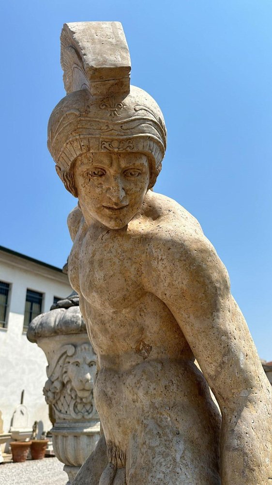 Life-Size Marble Sculpture, Italy, 1950s