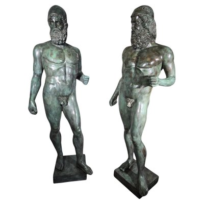 Life-Size Sculptures of the Riace Warriors, 1980, Set of 2-FDW-2024417