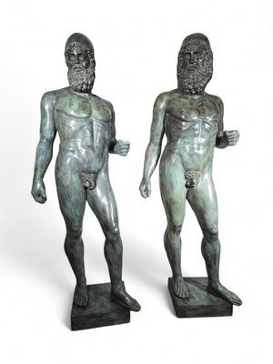 Life-Size Sculptures of the Riace Warriors, 1980, Set of 2-FDW-2024417