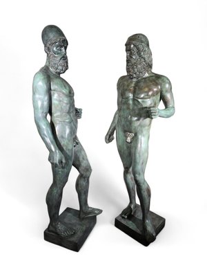 Life-Size Sculptures of the Riace Warriors, 1980, Set of 2-FDW-2024417