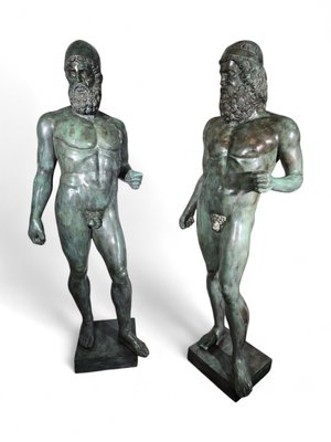 Life-Size Sculptures of the Riace Warriors, 1980, Set of 2-FDW-2024417