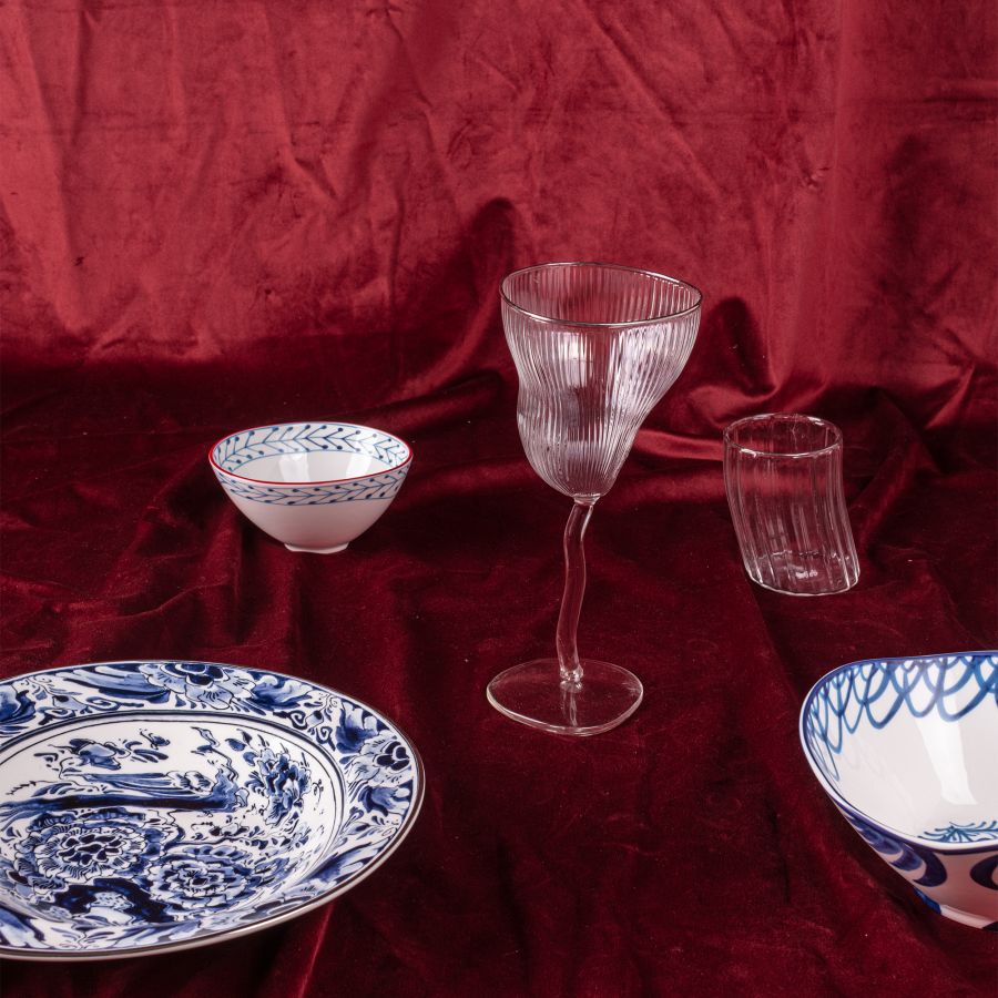 Water Glass Classics on Acid Murano by Seletti