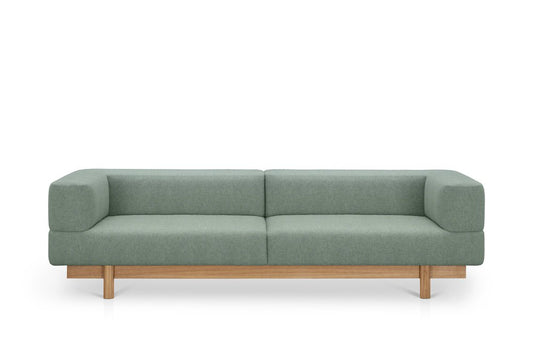 Light Blue Alchemist Three-Seater Sofa by etc.etc. for Emko