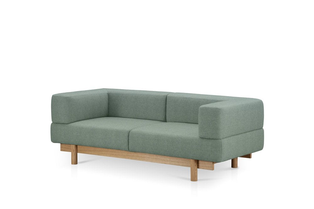 Light Blue Alchemist Two-Seater Sofa by etc.etc. for Emko